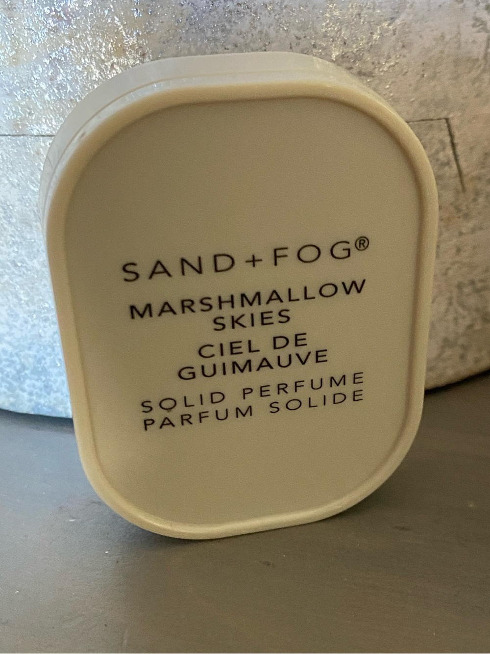 SAND+FOG Marshmallow Skies Solid Perfume Purse Size 3G